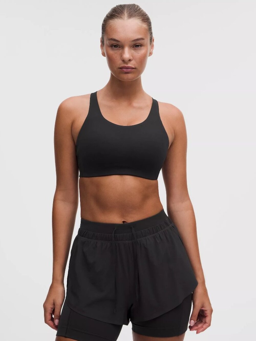 Lululemon Black High-Support Sports Bra- Size 38DD